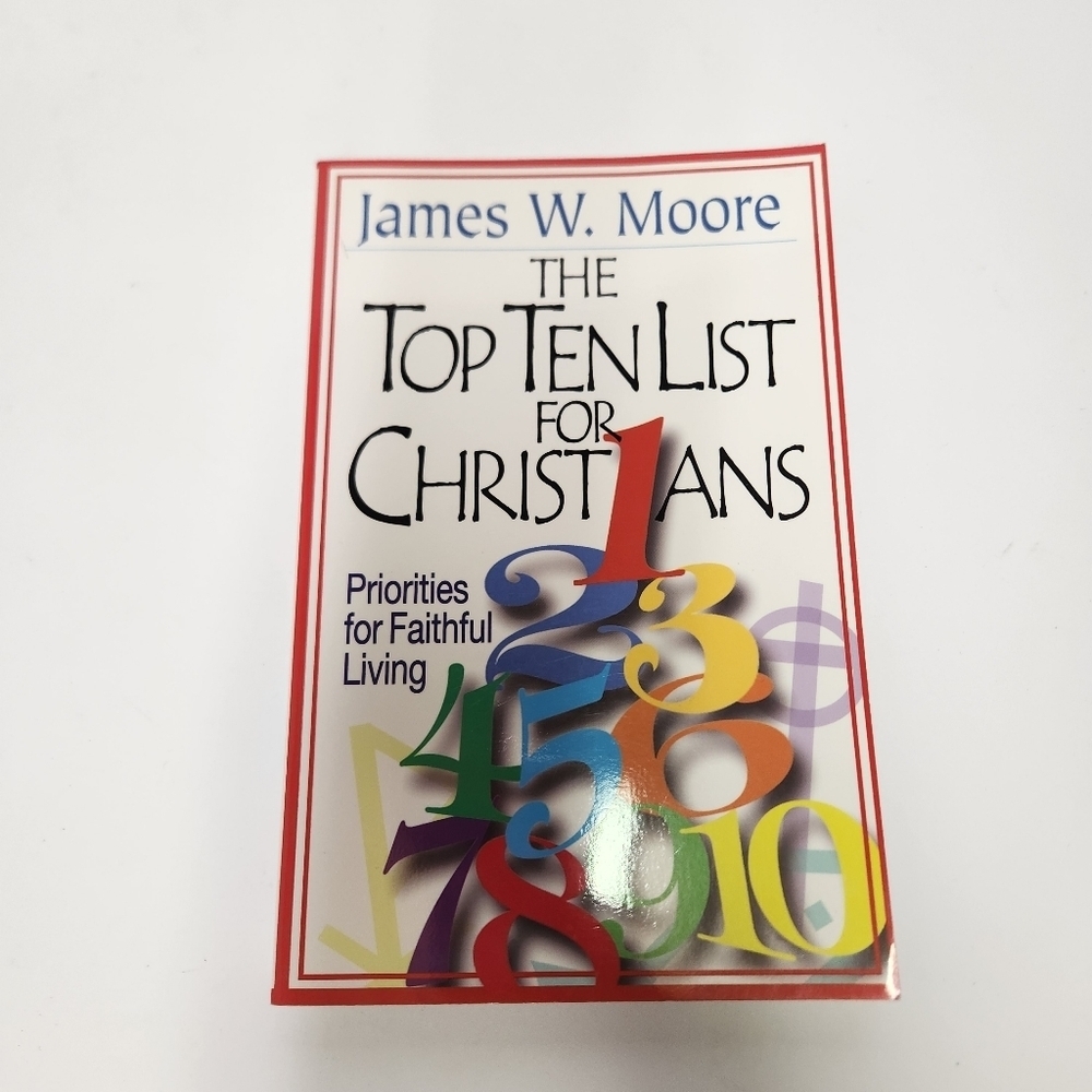 The Top Ten List for Christians with Leader's Guide Book by Jim Moore Christian